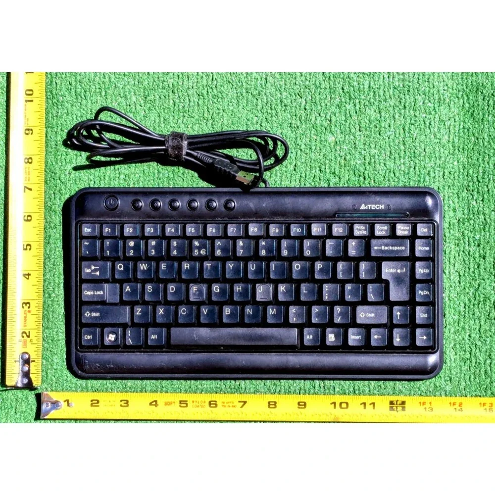 A4Tech KL-5USB Classic Wired (QWERTY) Compact 12.5 x 6.5